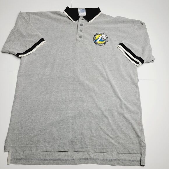 Vtg 90's Midwest Embroidery West Michigan Whitecaps Polo Shirt Men's Size XL - Picture 1 of 5